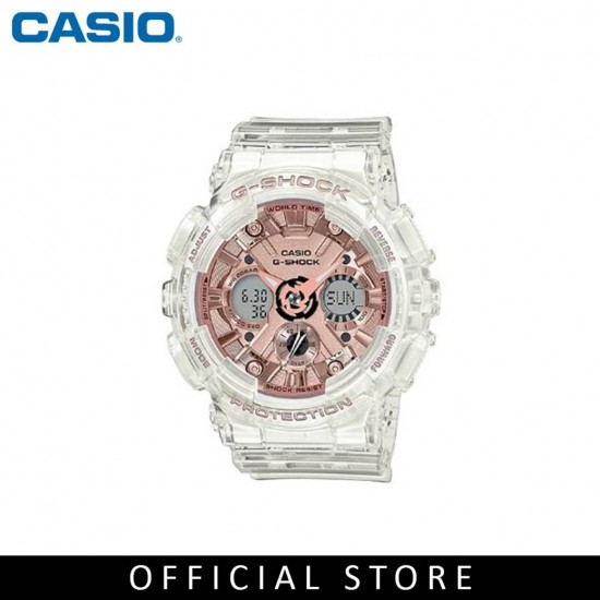 Casio G-Shock GMA-S120SR-7A Semi-transparent Band Women Sports Watch