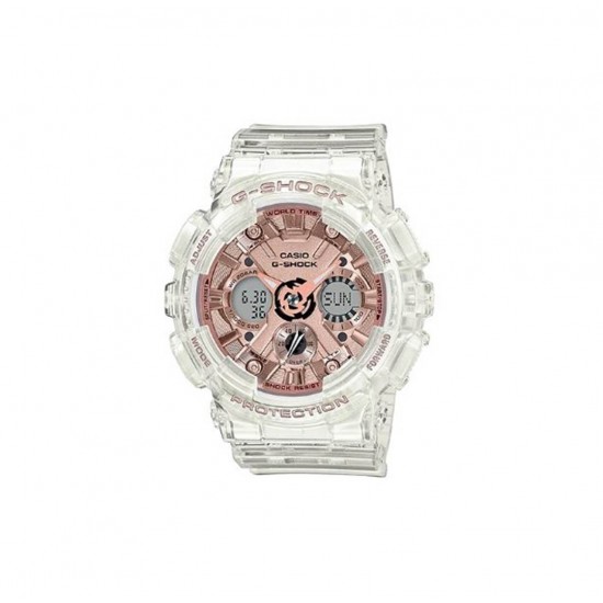 Casio G-Shock GMA-S120SR-7A Semi-transparent Band Women Sports Watch