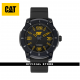 CAT STRATUM 3HD LG-140-21-127 BLACK SILICON STRAP MEN WATCH