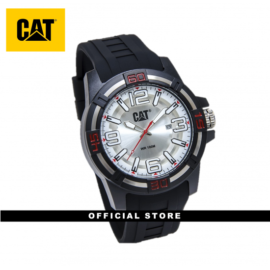 CAT LI PIPE LI-121-21-038 BLACK SILICON STRAP MEN WATCH