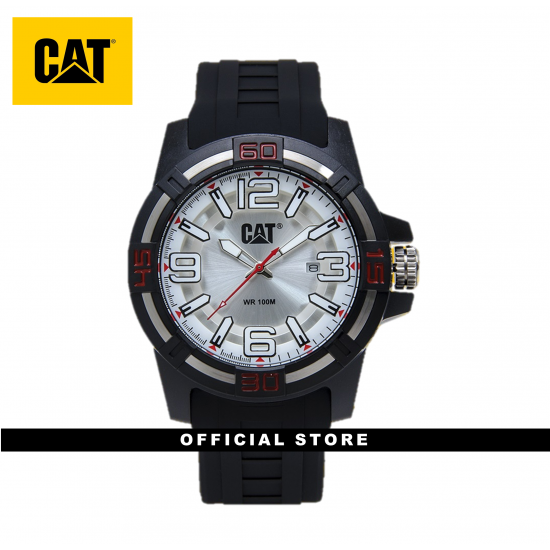 CAT LI PIPE LI-121-21-038 BLACK SILICON STRAP MEN WATCH