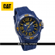 CAT LI PIPE LI-121-26-637 BLUE SILICON STRAP MEN WATCH