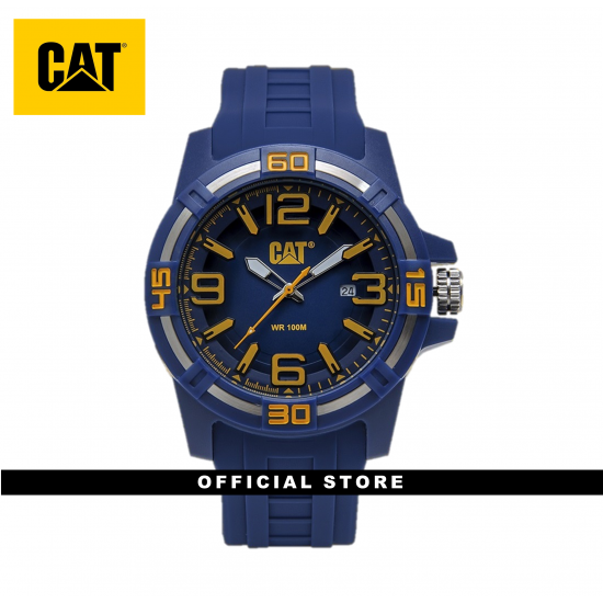 CAT LI PIPE LI-121-26-637 BLUE SILICON STRAP MEN WATCH