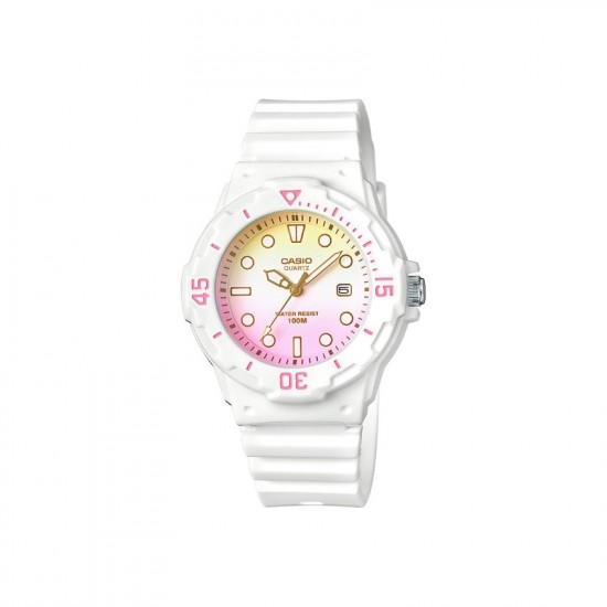 Casio General LRW-200H-4E2 White Resin Band Kids Watch