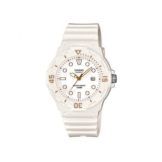 Casio General LRW-200H-7E2 White Resin Band Kids Watch