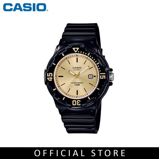 Casio General LRW-200H-9E Black Resin Band Kids Watch