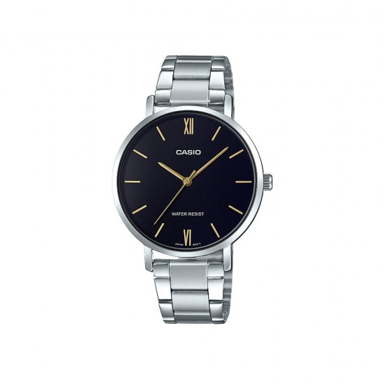 Casio General LTP-VT01D-1B Stainless Steel Band Women Watch