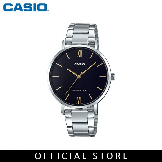 Casio General LTP-VT01D-1B Stainless Steel Band Women Watch