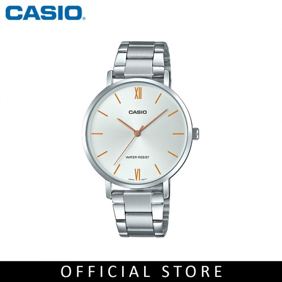 Casio General LTP-VT01D-7B Stainless Steel Band Women Watch