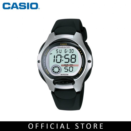 Casio General LW-200-1AV Black Resin Band Unisex Sports Watch