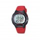 Casio General LW-200-4A Red Resin Band Unisex Sports Watch