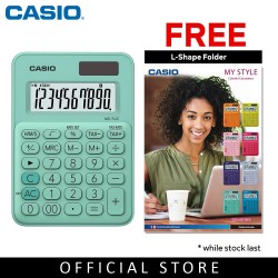 Casio Colorful Calculator Green MS-7UC-GN