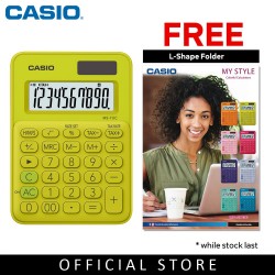 Casio Colorful Calculator MS-7UC-YG