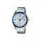 Casio General MTP-1352D-8B1 Silver Stainless Steel Band Men Watch