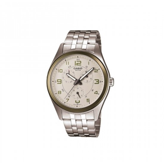 Casio General MTP-1352D-8B2 Stainless Steel Band Men Watch