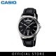 Casio General MTP-1381L-1A Black Leather Band Men Watch
