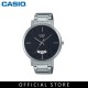 Casio General MTP-B100D-1E Silver Stainless Steel Band Men Watch