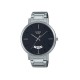 Casio General MTP-B100D-1E Silver Stainless Steel Band Men Watch