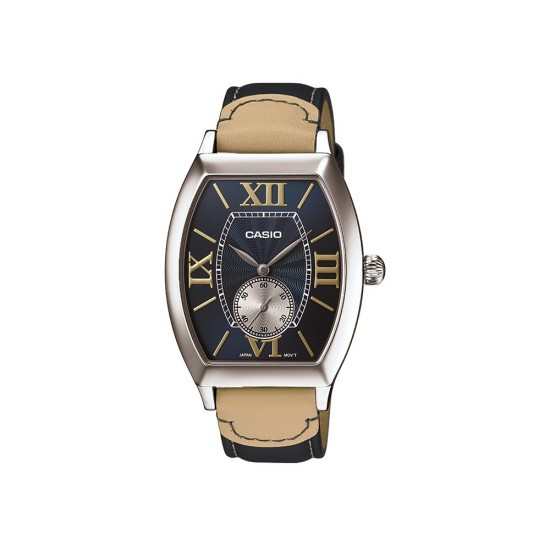 Casio General MTP-E114L-2A Blue Leather Band Men Watch