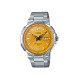 Casio General MTP-E119D-9A Silver Stainless Steel Band Men Watch