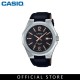 Casio General MTP-E158L-1A Black Leather Band Men Watch