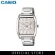 Casio General MTP-E302D-7A Silver Stainless Steel Band Men Watch