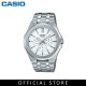 Casio General MTP-SW330D-7A Silver Stainless Steel Band Men Watch