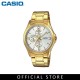 Casio General MTP-V301G-7A Gold Stainless Steel Band Men Watch