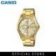 Casio General MTP-V301G-9A Gold Stainless Steel Band Men Watch