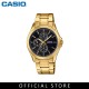 Casio General MTP-V302G-1A Gold Stainless Steel Band Men Watch