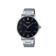 Casio General MTP-VT01D-1B Stainless Steel Band Men Watch
