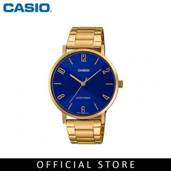 Casio General MTP-VT01G-2B2 Gold Stainless Steel Men Watch