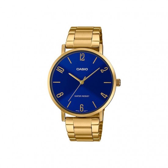 Casio General MTP-VT01G-2B2 Gold Stainless Steel Men Watch