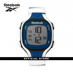 REEBOK CLASSIC RC-BL1-U9-PBIW-SB BLUE SILICON STRAP MEN WATCH