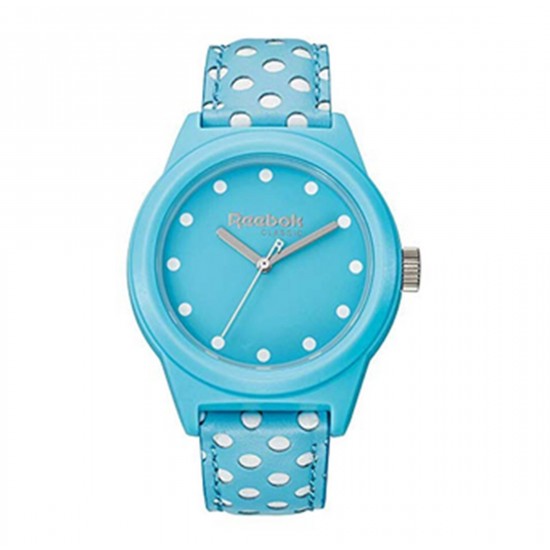 REEBOK CLASSIC RC-CPD-L2-PKLK-KW BLUE SILICON STRAP WOMEN WATCH