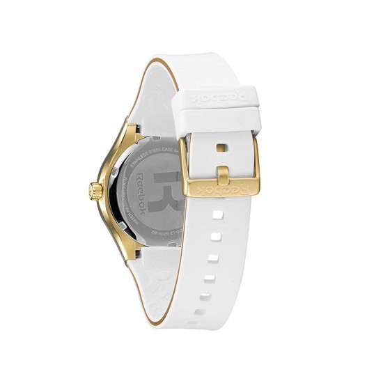 REEBOK CLASSIC RC-IDD-L2-S2IW-W2 WHITE SILICON STRAP WOMEN WATCH