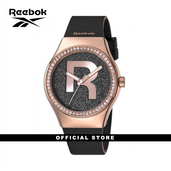 REEBOK CLASSIC RC-IDD-L2-S3IB-B3 BLACK SILICON STRAP WOMEN WATCH