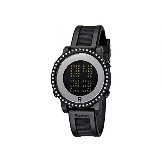 REEBOK CLASSIC RC-RZB-L9-PBIB-B1 BLACK PU STRAP WOMEN WATCH