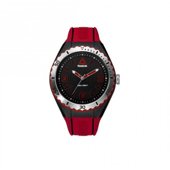 Reebok Emom 1.0 RD-EMO-G2-PBIR-BR Red Silicone Strap Men Watch