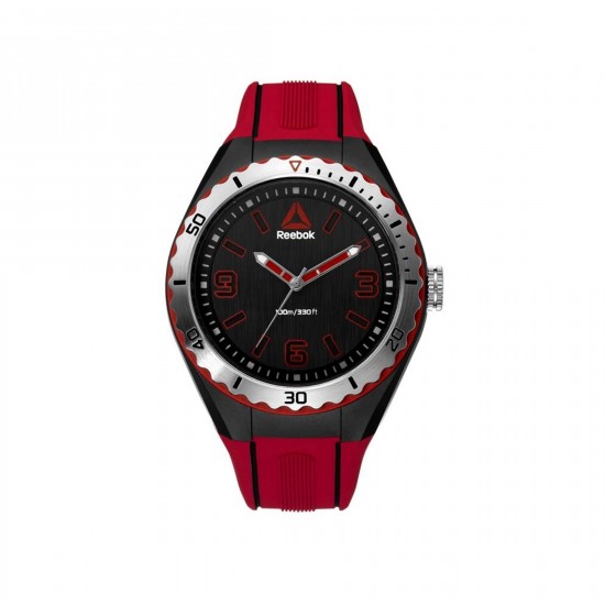 Reebok Emom 1.0 RD-EMO-G2-PBIR-BR Red Silicone Strap Men Watch