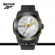 REEBOK HAYMAKER RD-HAY-G2-CBIB-12 BLACK SILICON STRAP MEN WATCH