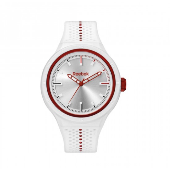 REEBOK MESH MEN RF-MES-G2-PWIW-WR WHITE RUBBER STRAP MEN WATCH