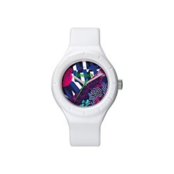 REEBOK FITNESS RF-TWF-L2-PWPW-XX WHITE SILICON STRAP WOMEN WATCH