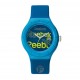 REEBOK FITNESS RF-TWL-G3-PLPL-LH BLUE PU STRAP MEN WATCH