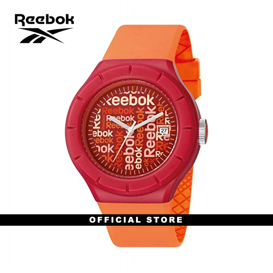 REEBOK RF-TWW-G3-PRPO-RO ORANGE PU STRAP MEN WATCH