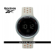 REEBOK UNISEX ELEMENTS GREY RV-ELE-U9-PAIA-BB SILICON STRAP WATCH