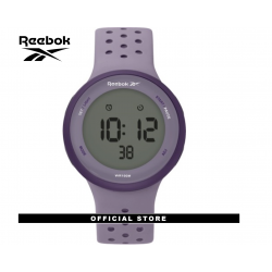 REEBOK UNISEX ELEMENTS DEEP PURPLE RV-ELE-U9-PUIU-WU SILICON STRAP WATCH