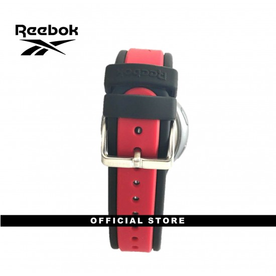 REEBOK ELEMENTS GT RV-ELG-G9-PSIR-WB RED WARRIOR BLACK SILICON STRAP MEN WATCH
