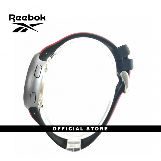 REEBOK ELEMENTS GT RV-ELG-G9-PSIR-WB RED WARRIOR BLACK SILICON STRAP MEN WATCH
