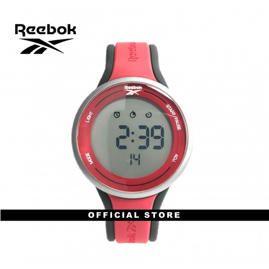 REEBOK ELEMENTS GT RV-ELG-G9-PSIR-WB RED WARRIOR BLACK SILICON STRAP MEN WATCH